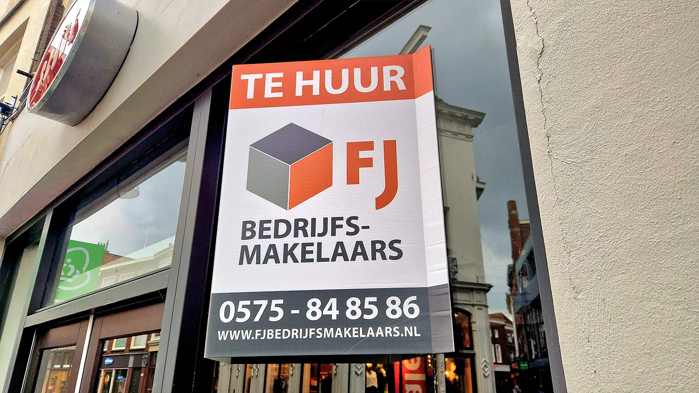 Leegstand winkels te huur