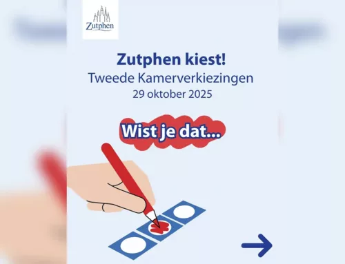 Zutphen kiest op 29 oktober