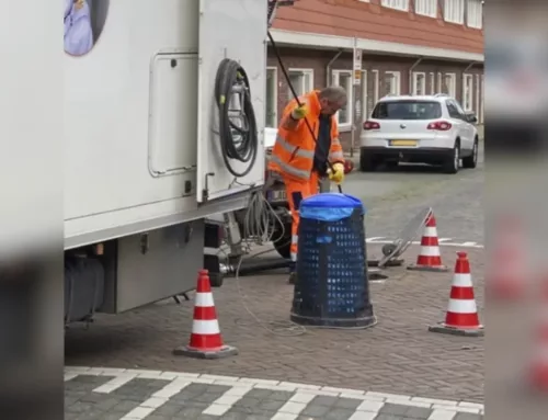 Rioolwerkzaamheden in Leesten-Oost