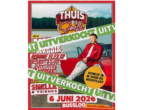 Lange files richting Bussloo door bezoekers van festival van Snelle